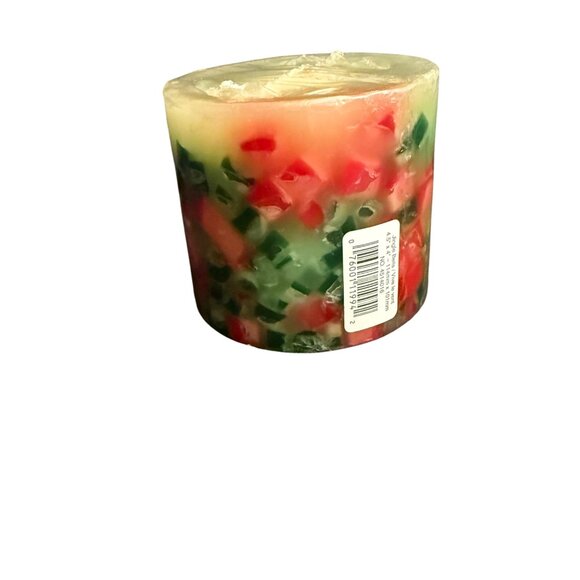 Kaleidoscope Jingle Bells Scented Pillar Candle - Picture 3 of 6